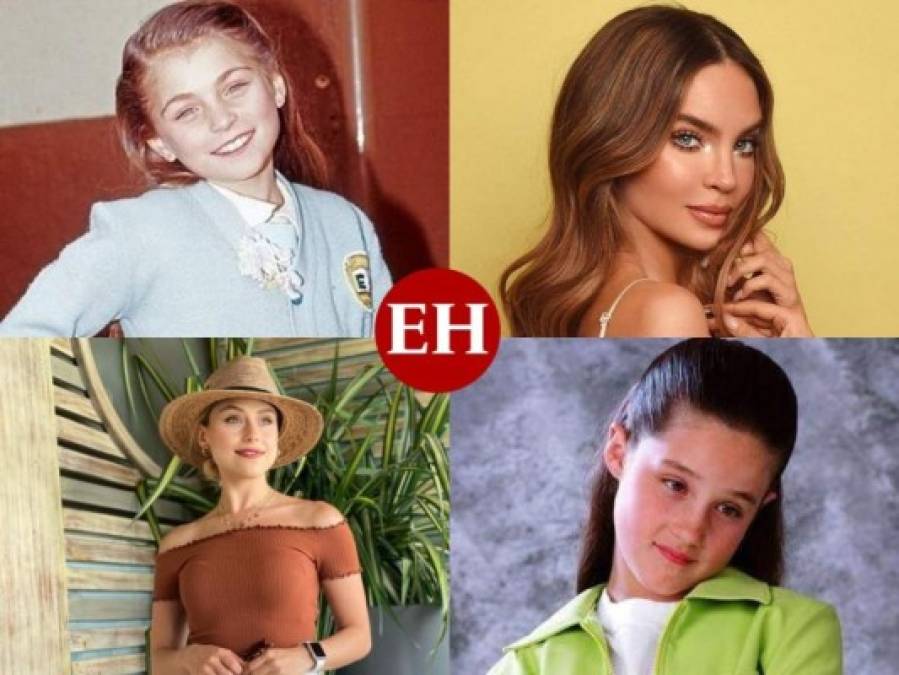 Las villanas de las telenovelas infantiles que hoy triunfan en el mundo del espectáculo (Fotos)