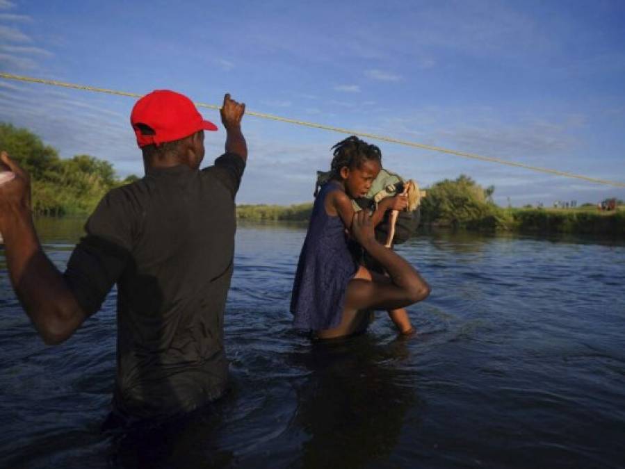 Las imágenes más impactantes de la crisis migratoria de haitianos en la frontera de EE UU