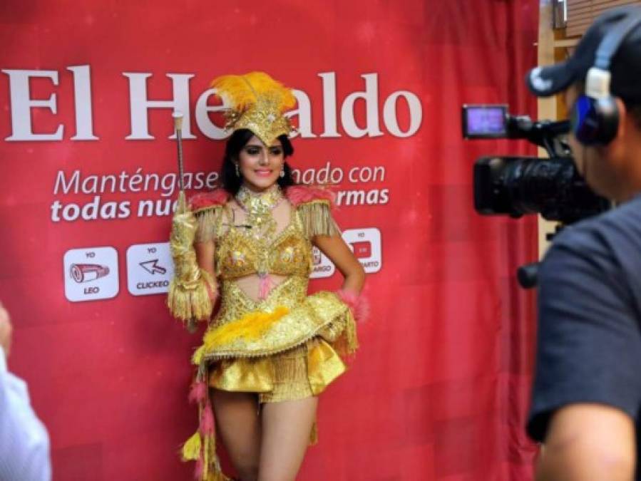 Daniela Villafranca, la palillona hondureña que rompe esquemas con su belleza
