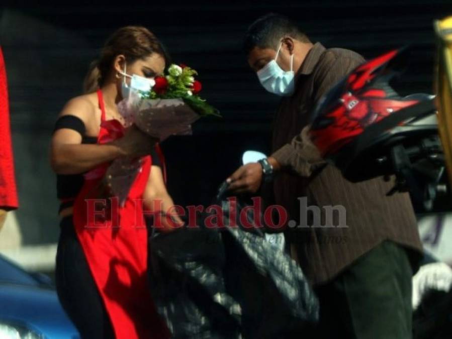 Rosas, globos y detalles: así celebran los hondureños el amor y la amistad (FOTOS)