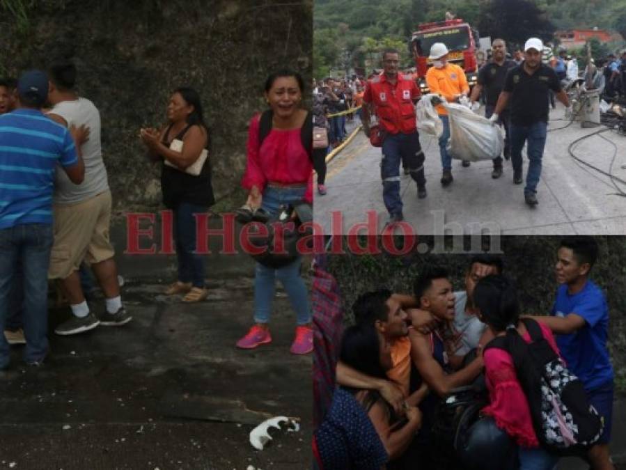FOTOS: Un manto de luto empaña la zona sur de Honduras tras accidente de rastra