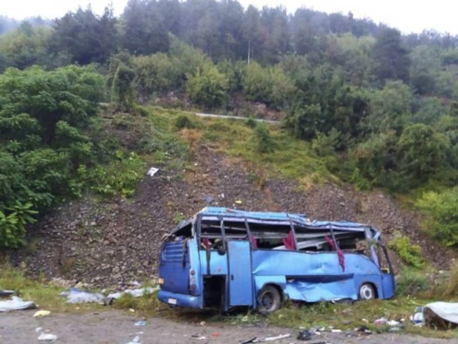 Accidentes de autobús más graves en Europa en los últimos años (FOTOS)