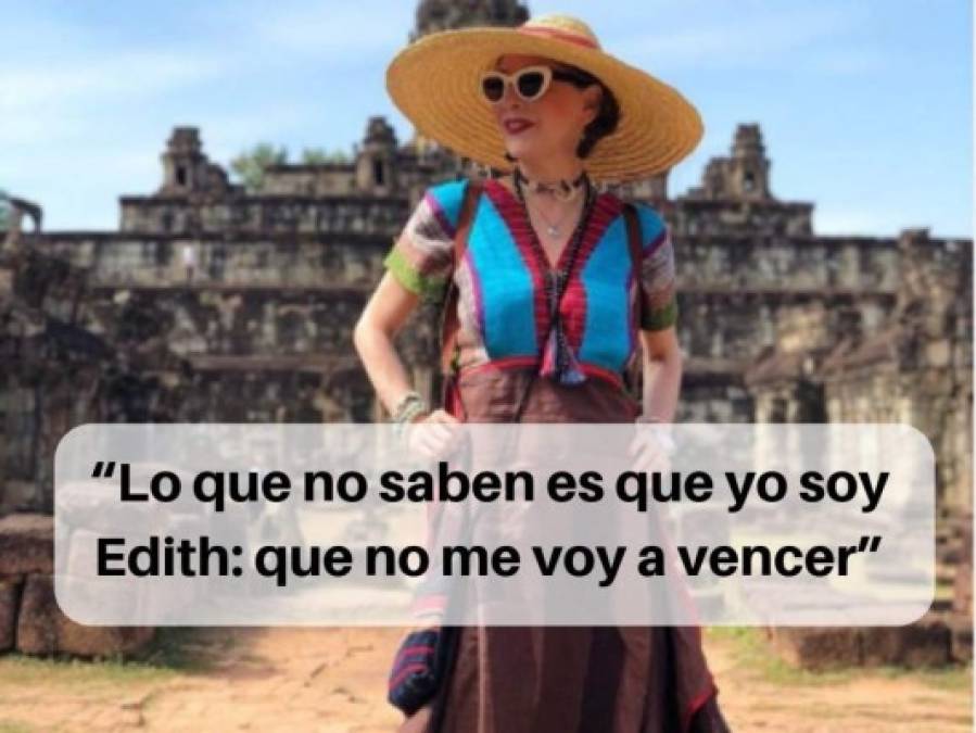 Edith González y sus poderosas frases durante su batalla contra el cáncer