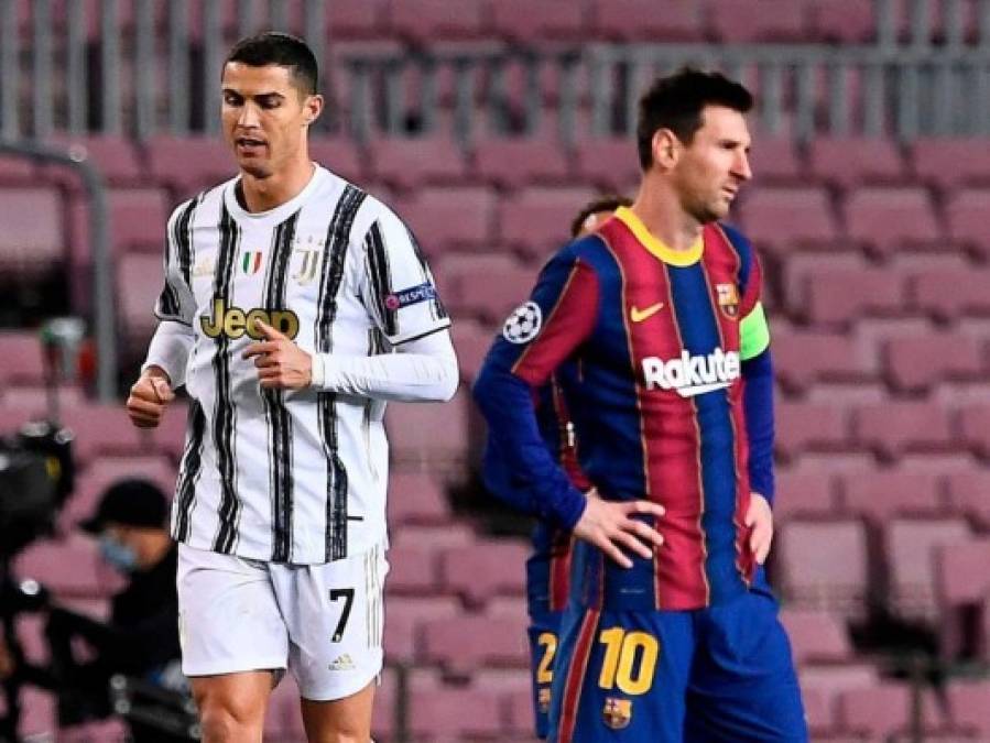 Las imperdibles imágenes del duelo Barcelona-Juventus en el Camp Nou