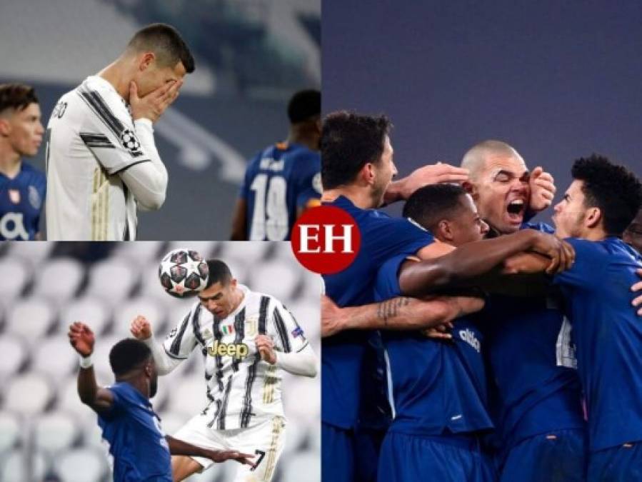 FOTOS: Porto celebra, Juventus dice adiós y CR7 sale cabizbajo