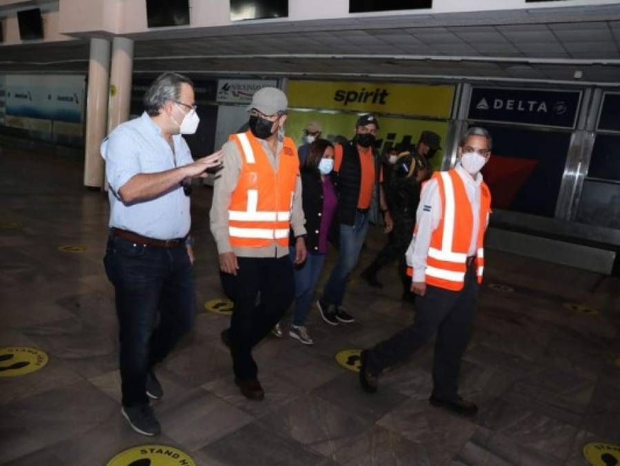 Así avanzan las labores de restauración y limpieza en el aeropuerto Villeda Morales