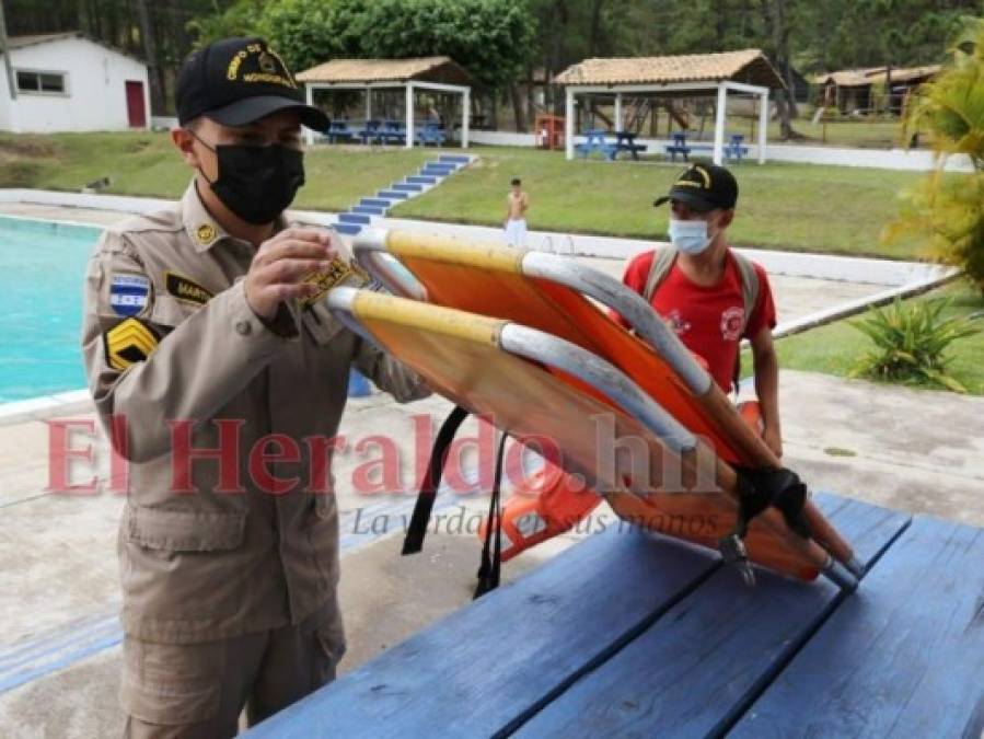 En familia y sofocando el calor: Así disfrutan los capitalinos del Feriado Morazánico