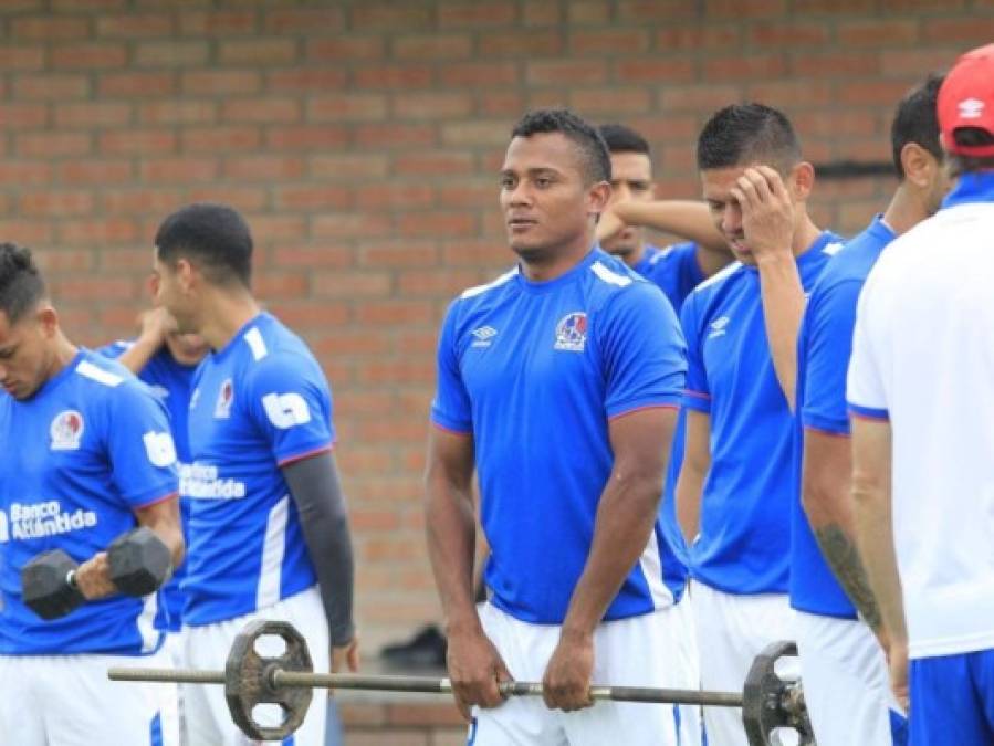 FOTOS: Olimpia entrena pensando en vencer a Saprissa por la ida de las semifinales de Liga Concacaf