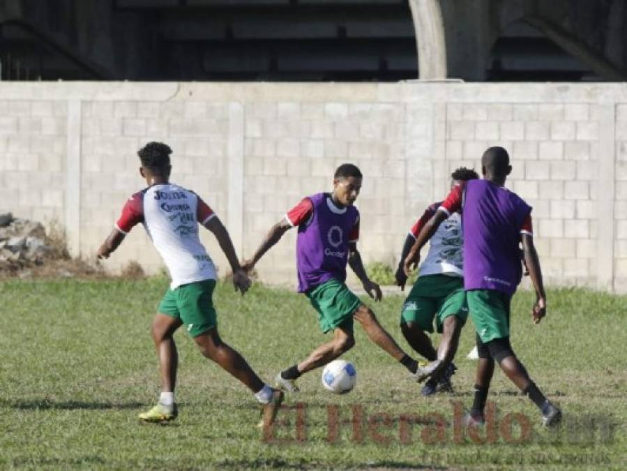 FOTOS: Así le fue a Henry Figueroa en su primer entrenamiento con Marathón