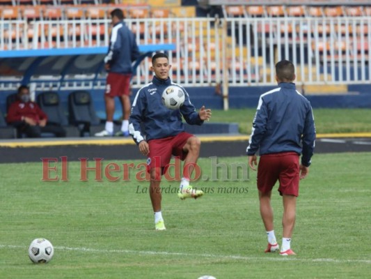 Motagua se prepara en el Estadio Nacional previo a la final de Concacaf contra Comunicaciones (Fotos)