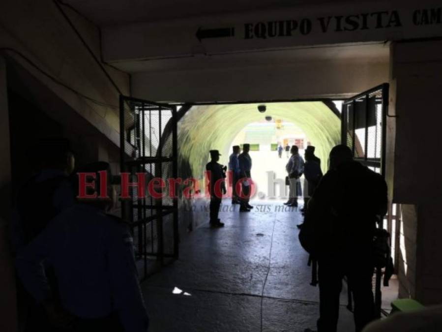 FOTOS: Así luce en estadio Carlos Miranda antes del clásico entre Motagua vs Olimpia