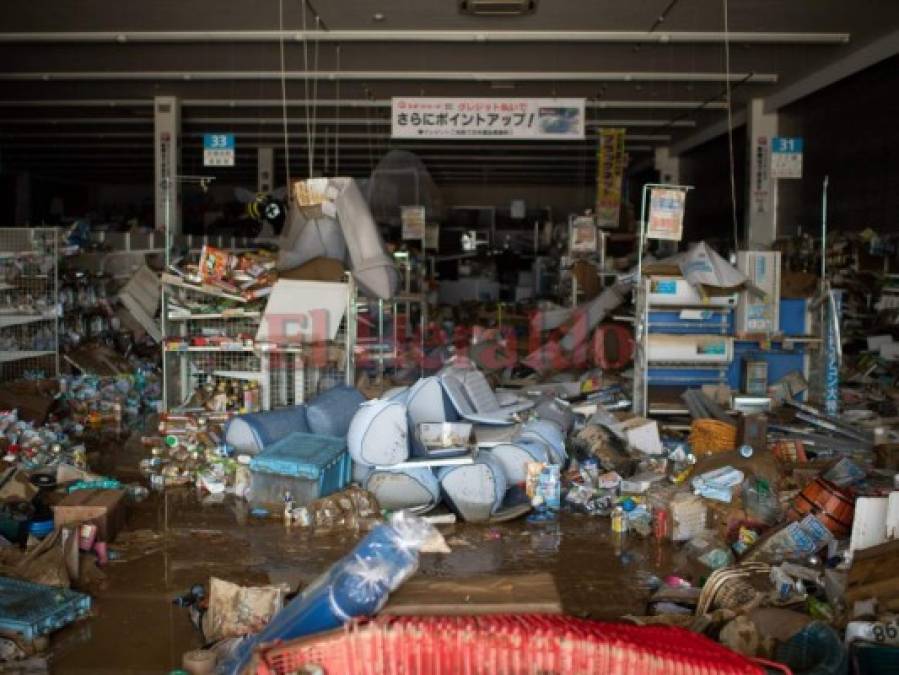 Así quedó Japón tras la devastación por las lluvias que azotaron el país