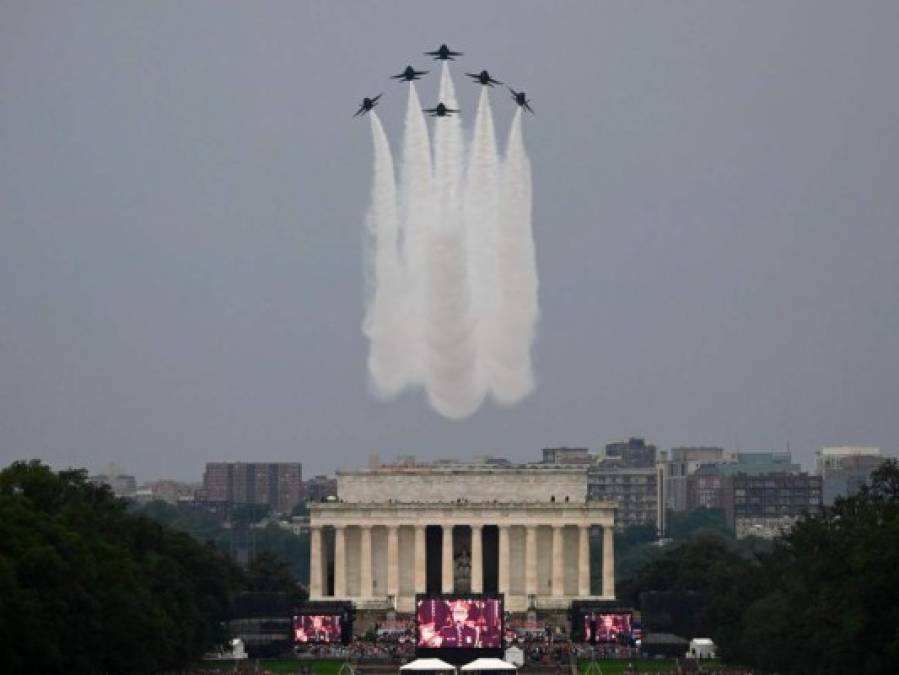 Las espectaculares fotos de la celebración de la independencia de Estados Unidos