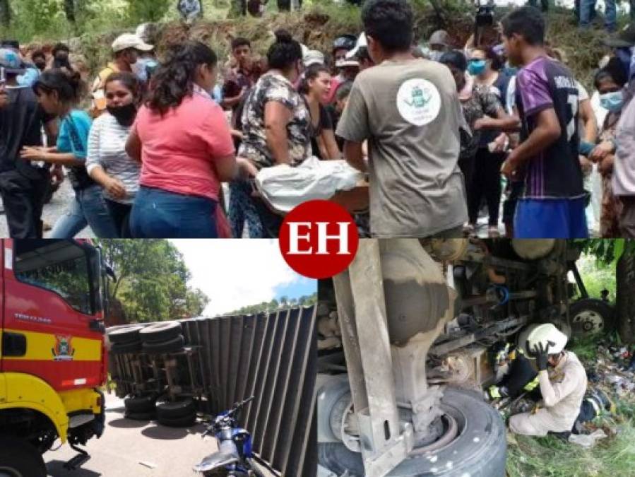 Las imágenes del aparatoso accidente que dejó dos muertos en carretera a oriente