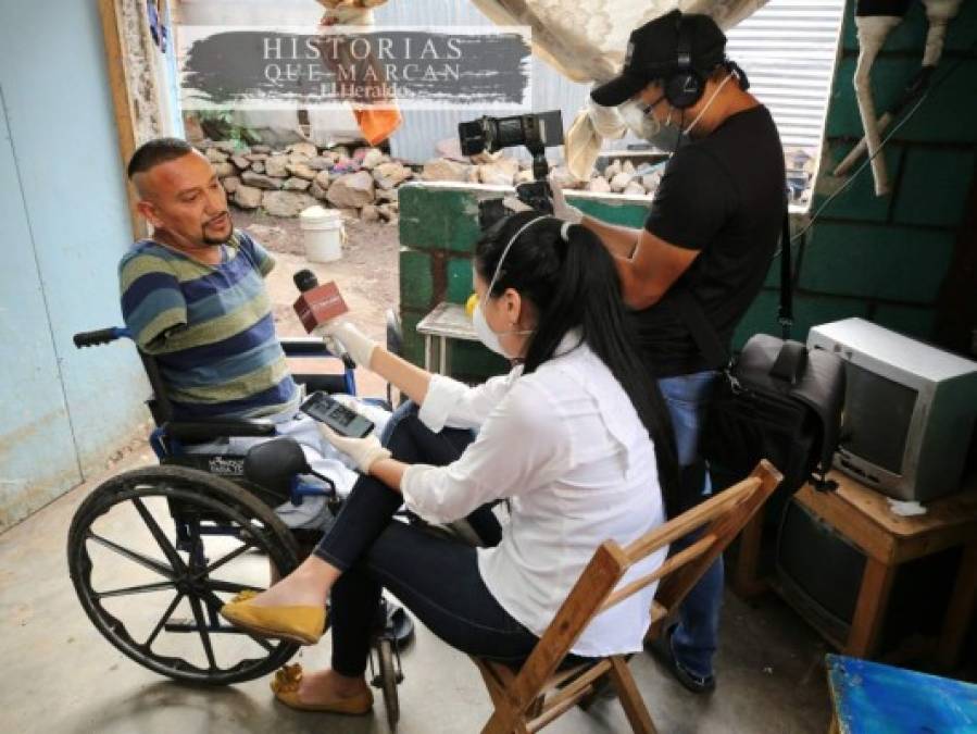 En imágenes: La historia del hondureño Enrique López, saca lágrimas pero inspira...