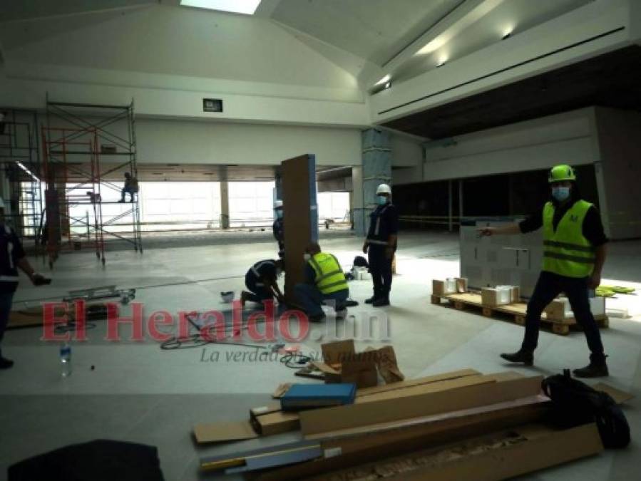 Cómo luce la terminal de Palmerola a 19 días de su inauguración (FOTOS)