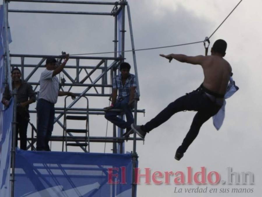 Canopy, talento catracho y diversión: Las fotos del festival urbano en Honduras