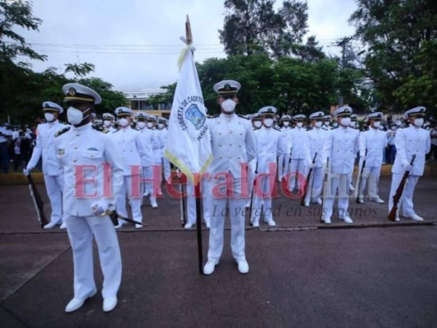 Discursos, color y homenajes a Honduras: así comenzaron fiestas de Independencia