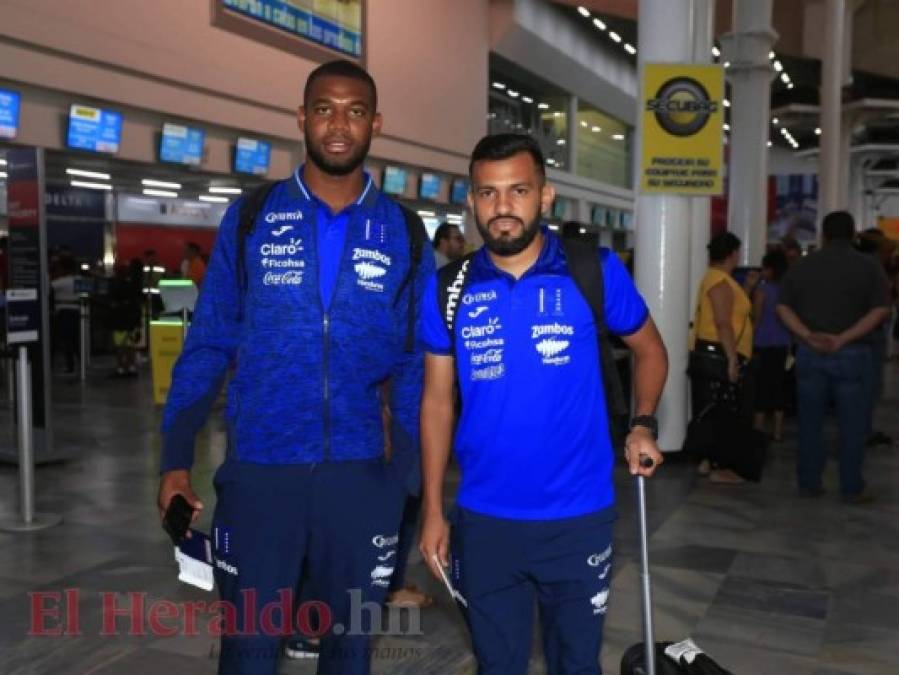 Selección de Honduras viajó a Trinidad y Tobago para jugar la Liga de Naciones