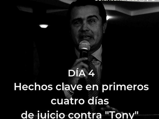 Juicio en Nueva York: Destino de Tony Hernández con moneda en el aire