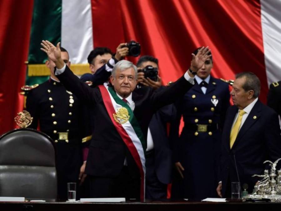 FOTOS: La toma de posesión de Andrés Manuel López Obrador como nuevo presidente de México