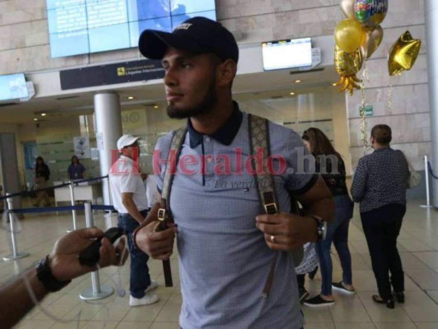 FOTOS: Así llegaron los primeros legionarios convocados por Fabián Coito para la Selección de Honduras