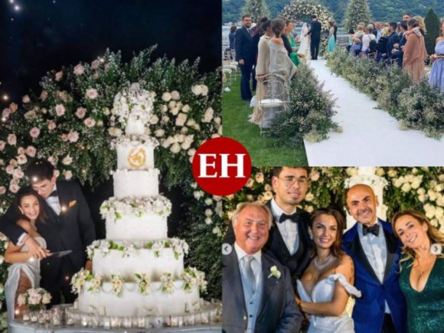 Elettra, heredera de la familia Lamborghini gastó millones de dólares en su boda