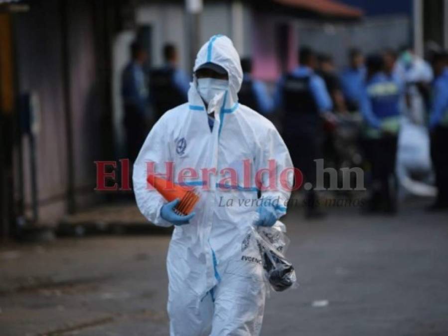 FOTOS: Terrible escena donde asesinaron a subinspector policial