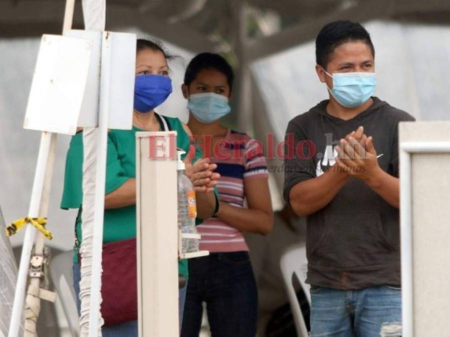 Dramáticas imágenes de la pandemia en Honduras: hospitales a punto del colapso