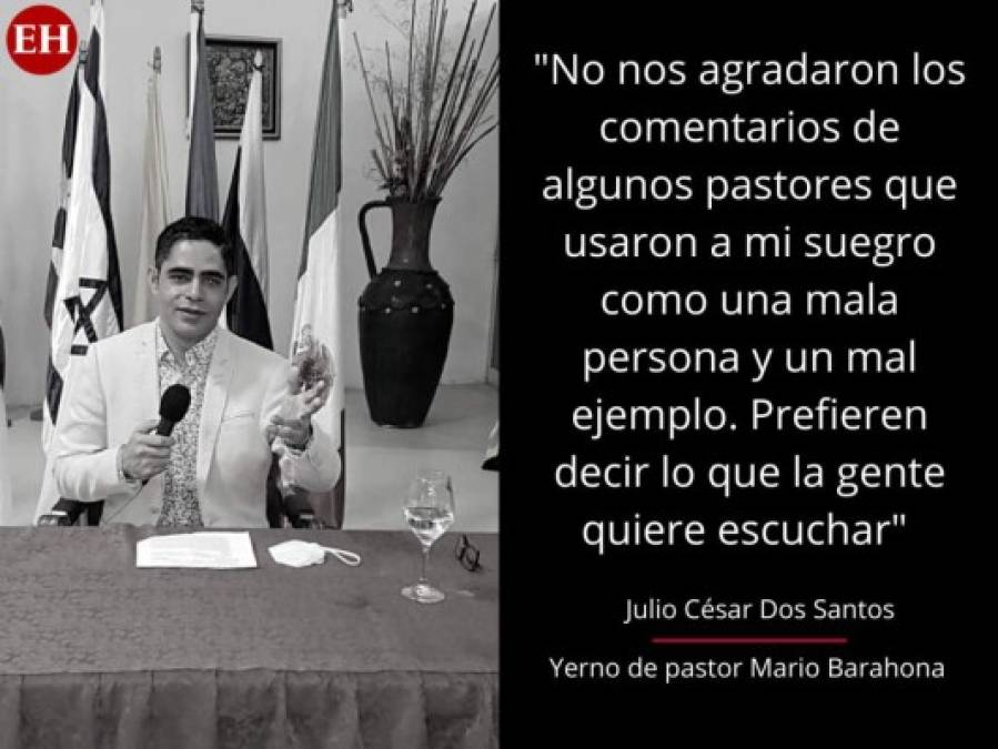 Irregularidades y malos tratos: yerno del pastor Mario Tomás Barahona rompe el silencio sobre el deceso