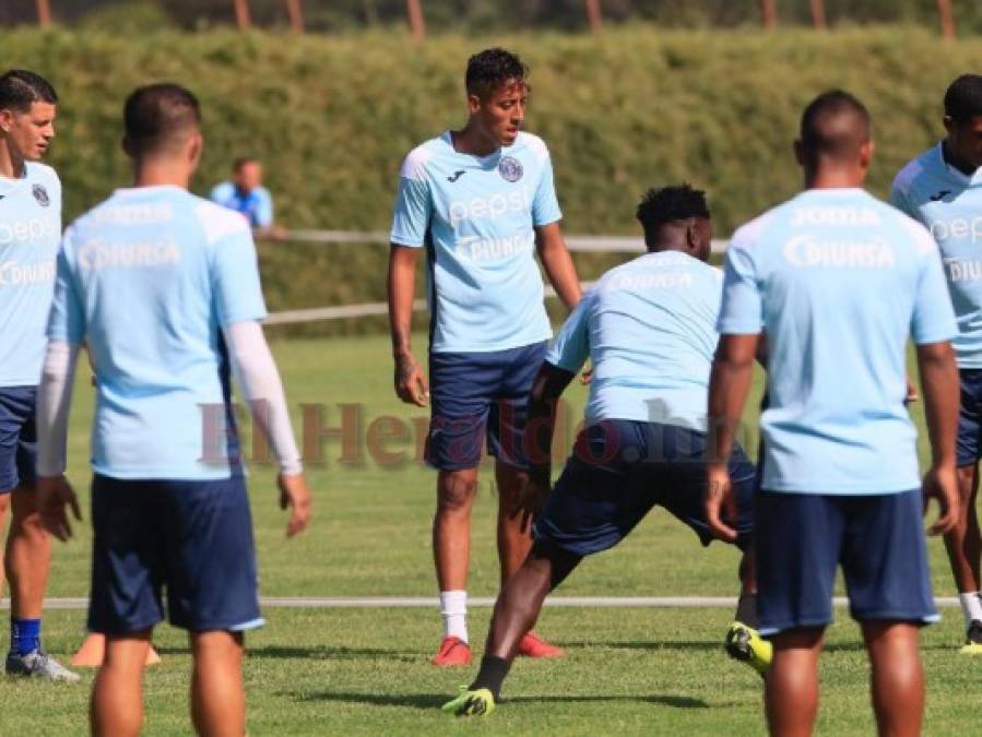 FOTOS: Motagua entrenó motivado un día antes de regresar al Nacional