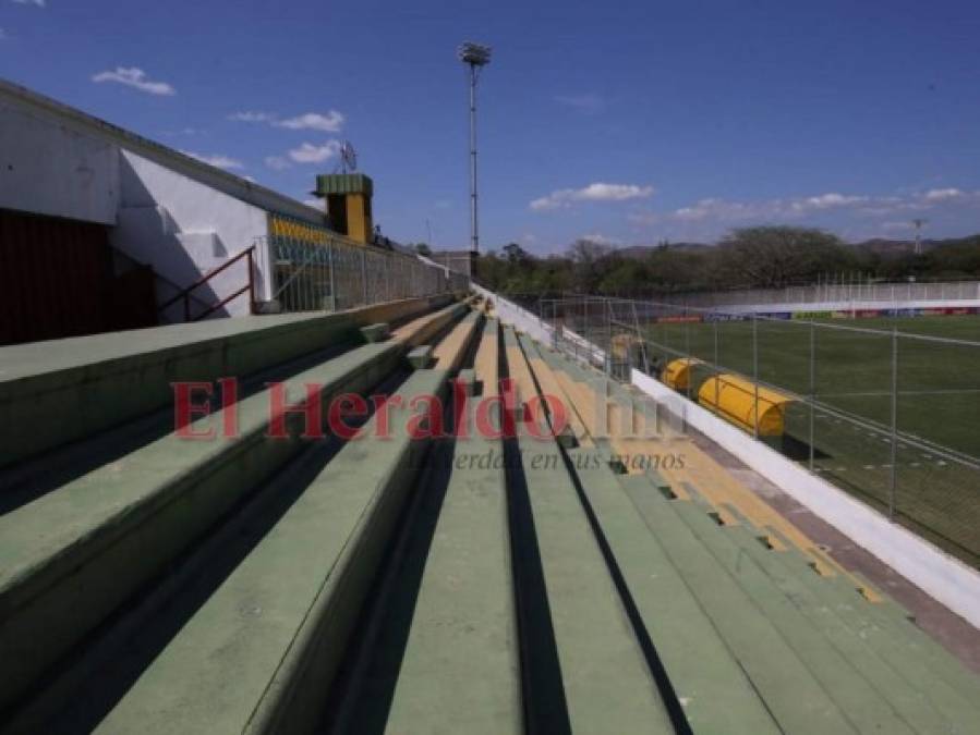 FOTOS: Así luce en estadio Carlos Miranda antes del clásico entre Motagua vs Olimpia