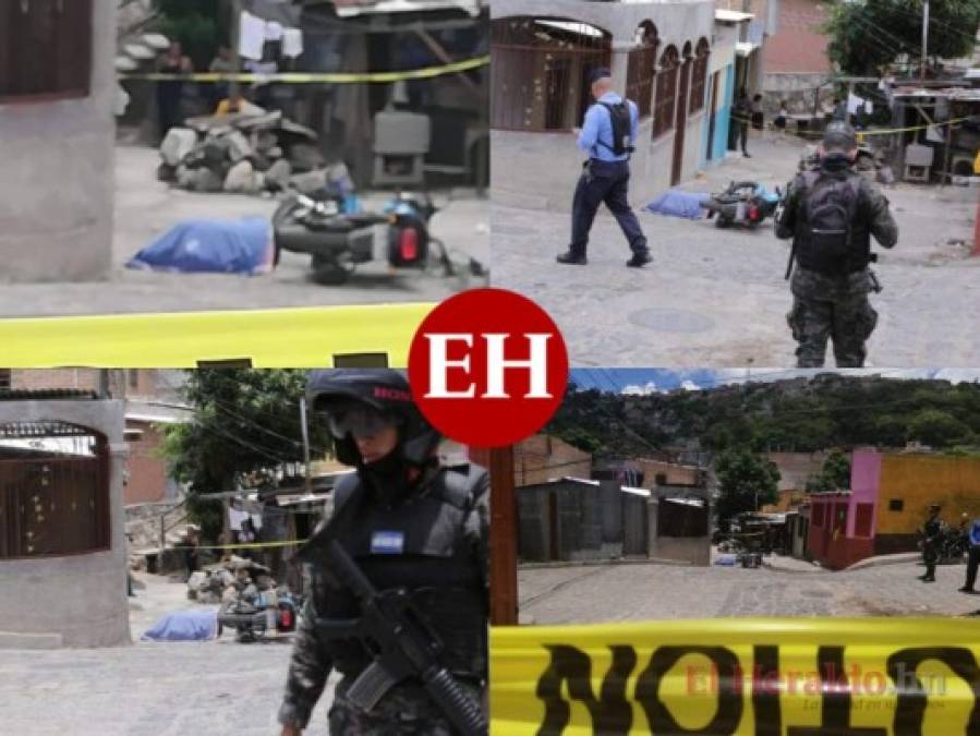 FOTOS: Escena donde asesinaron a motociclista en la colonia 3 de Mayo