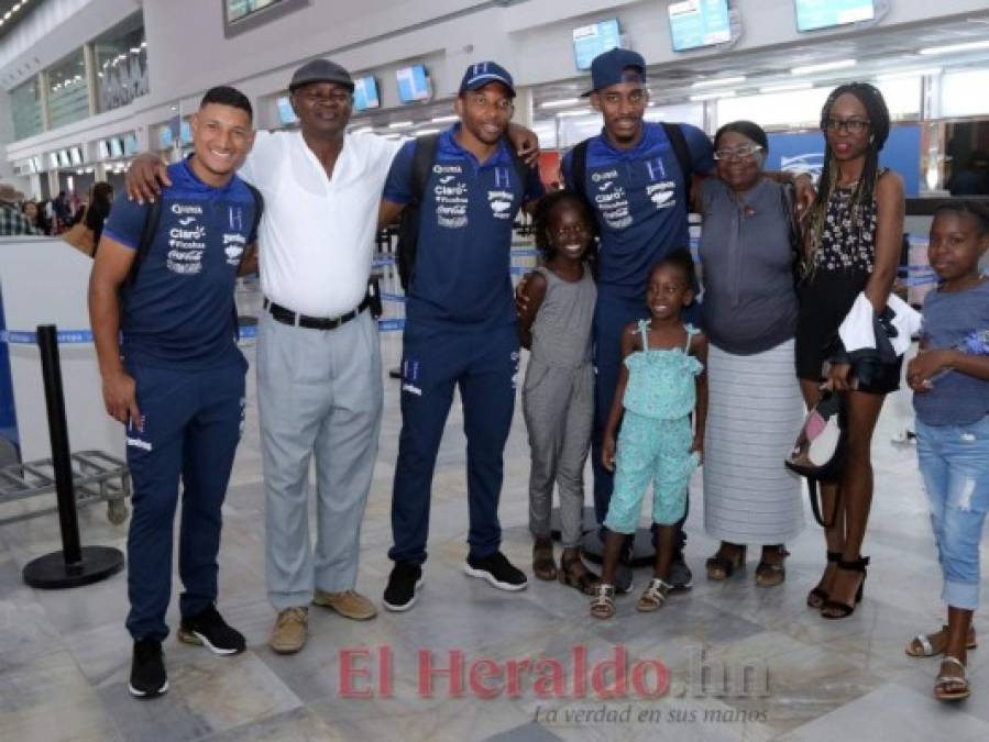Las mejores imágenes de la salida de la Selección de Honduras hacia Estados Unidos