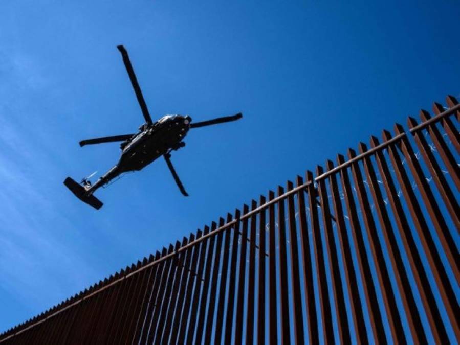 Así fue la visita de Donald Trump a la frontera en Calexico, California