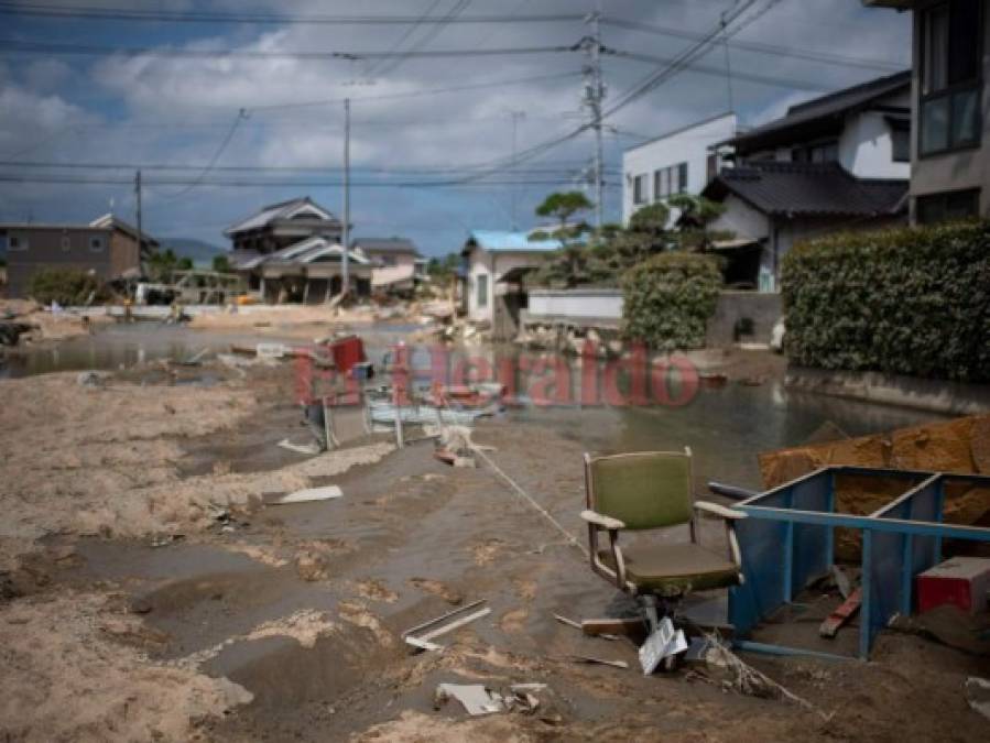 Así quedó Japón tras la devastación por las lluvias que azotaron el país