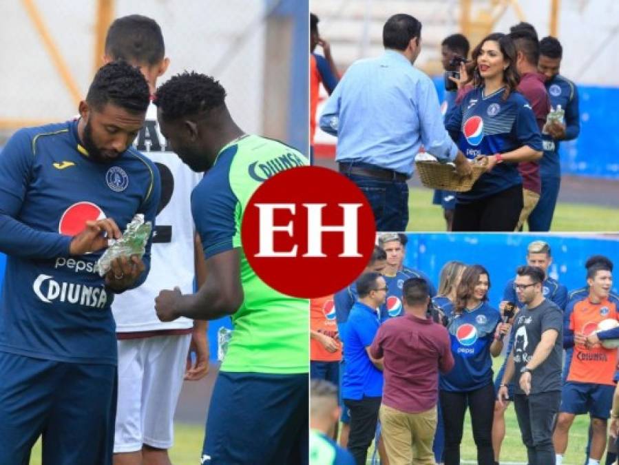 FOTOS: Presentadores de Las Mañanas del 5 pagan apuesta regalando 'burritas' a Motagua