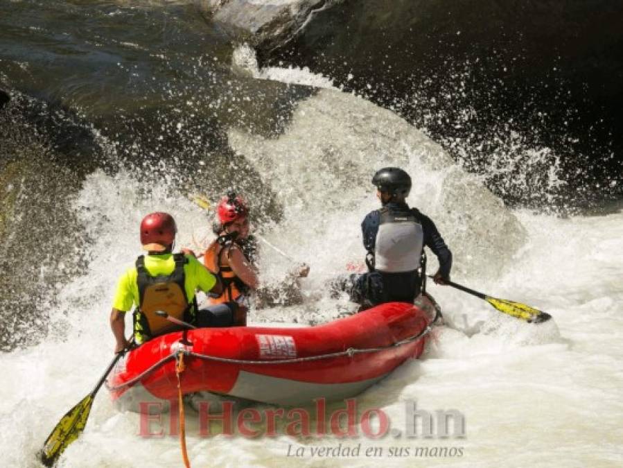 FOTOS: El rafting, una aventura sensacional para disfrutar en el río Cangrejal  