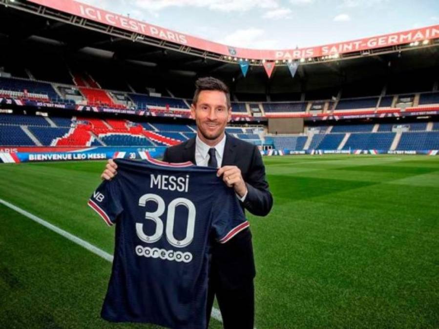 Las imágenes que dejó la presentación de Lionel Messi como nuevo jugador del PSG