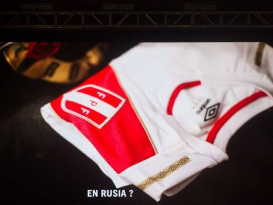 Así es la camisa que usará Perú en el Mundial de Rusia 2018