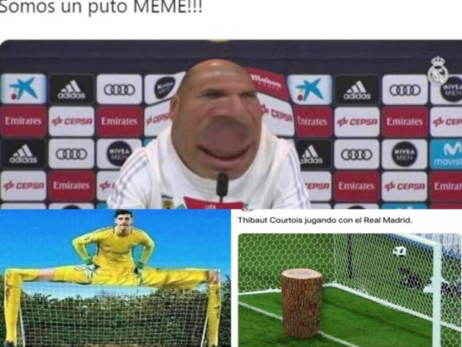 PSG humilla al Real Madrid en Champions y los memes no perdonan a Courtois