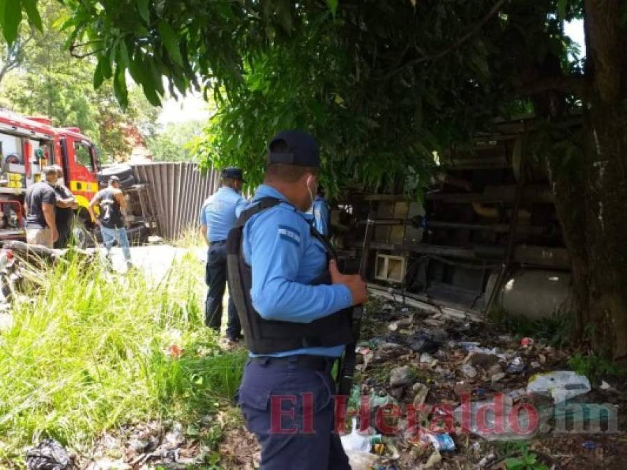 Las imágenes del aparatoso accidente que dejó dos muertos en carretera a oriente