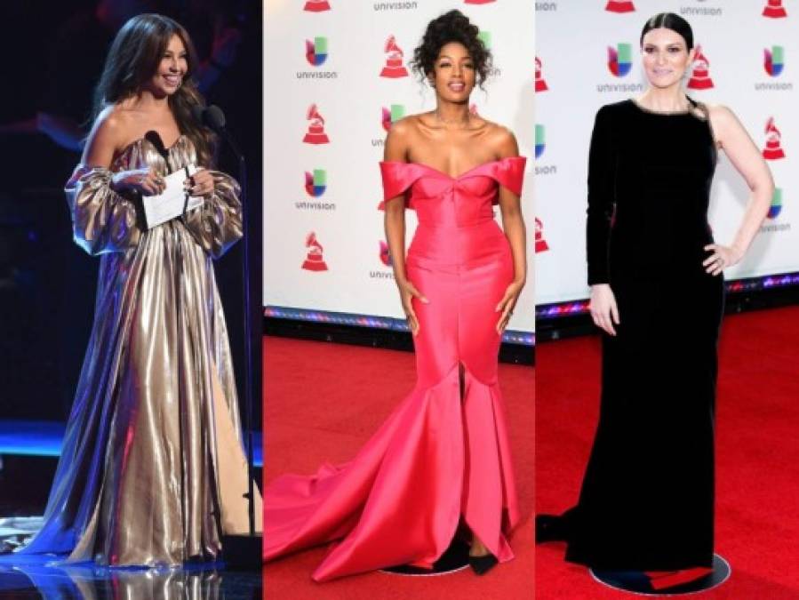 Las mejores vestidas en los premios Latin Grammy