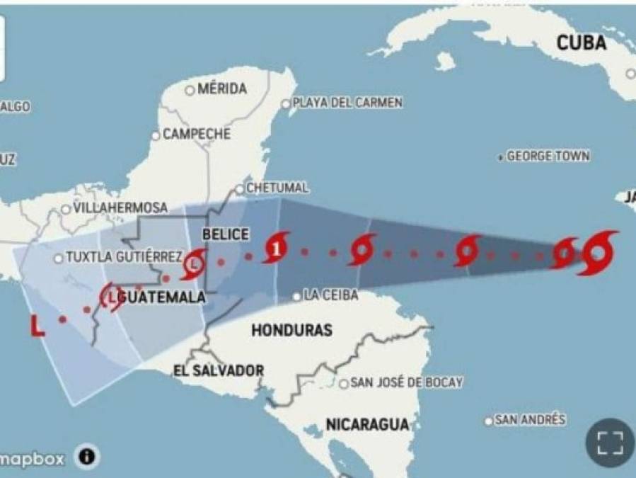 La tormenta tropical Nana amenaza a Honduras... ¿qué sabemos? (FOTOS)