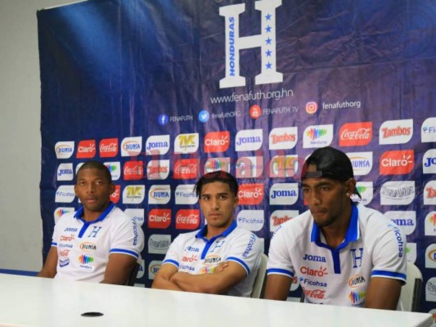 Buena vibra en el entrenamiento de este jueves en la selección de fútbol de Honduras