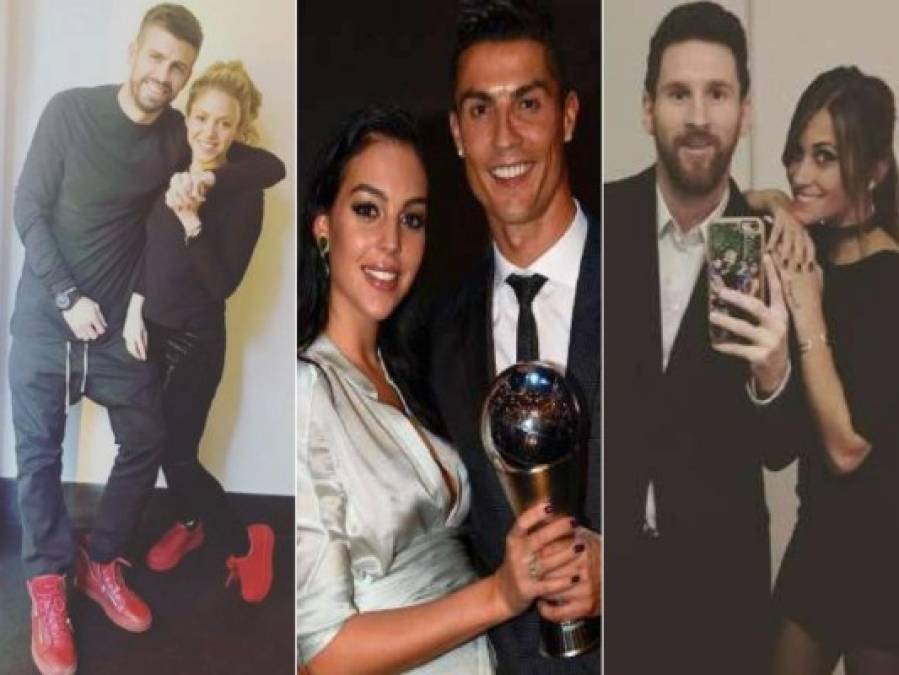 FOTOS: Las románticas historias de amor de los futbolistas y sus parejas