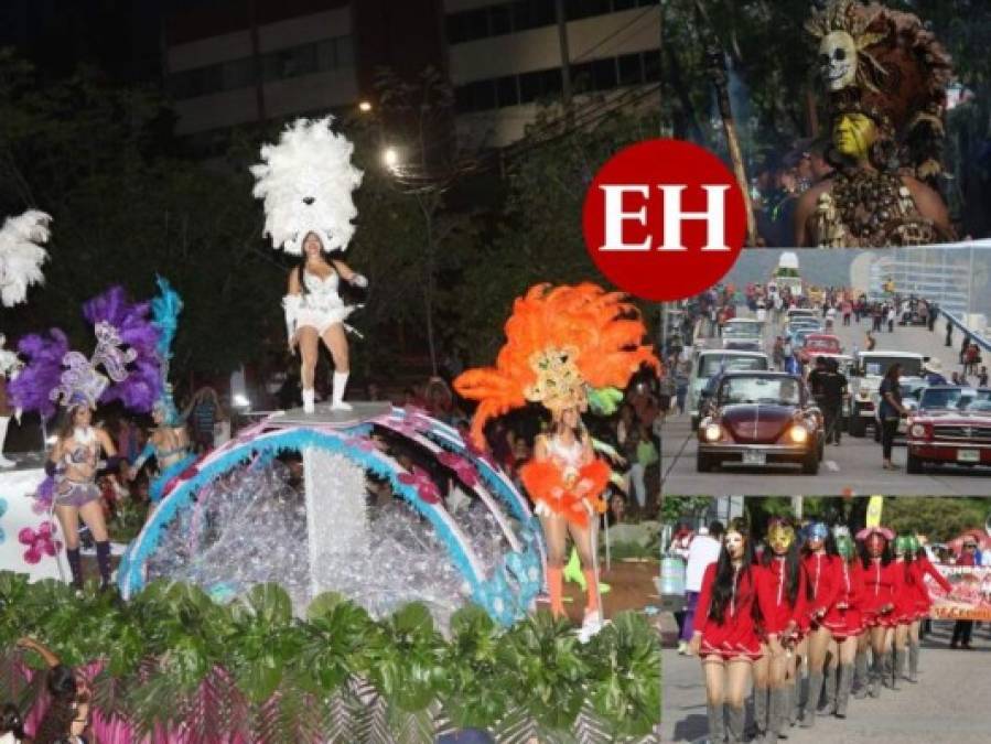 FOTOS: Color y ritmo en el carnaval de Tegucigalpa por sus 441 años