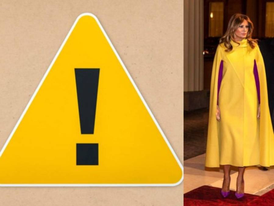 Los divertidos memes por el vestido amarillo de Melania Trump
