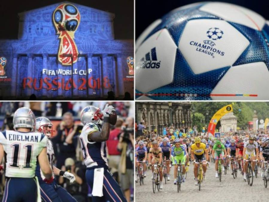 Las fechas que debes conocer sobre los eventos deportivos más importantes en 2018