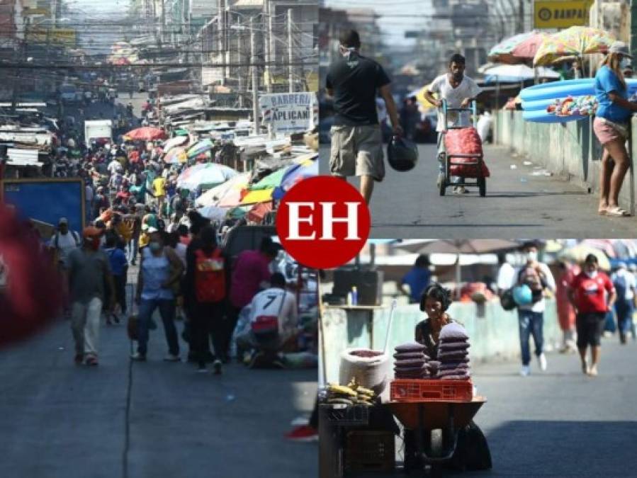 FOTOS: Mercados desbordados mientras capitalinos se exponen al Covid-19